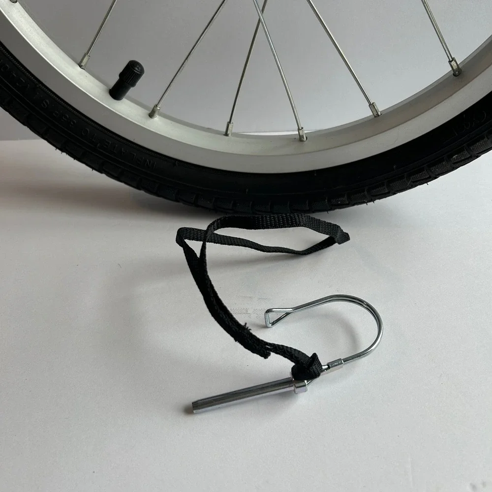 Schwinn Rascal Bicycle Foldable Dog Pet Trailer Replacement WHEEL and PIN ONLY‎
